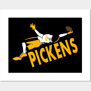 Pickens 14, Pittsburgh Steel City Football Posters and Art